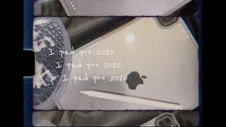 開箱 I pad pro 2020 | Apple Pencil