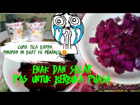 Resep Es Cincau Buah Naga