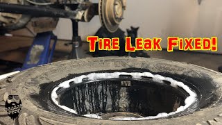 Fix a leaky tire bead with no special tools!