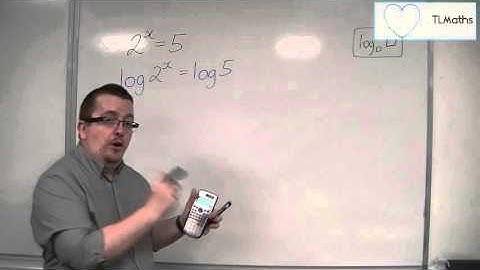 OCR MEI Core 2 1.08 Introducing Logging both sides