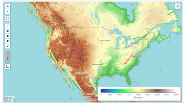 Leafmap - Creating colormaps with a single line of code