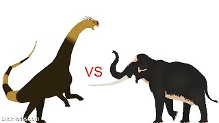 Camarasaurus Vs Palaeoloxodon