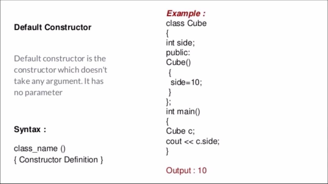 Constructor Overloading In Java With Examples