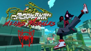 Meows Morales in Bomb Rush Cyberfunk [Across the Spider-Verse]