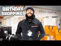 I took my man birt.ay shopping  vlogmas day 6