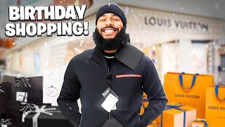 I TOOK MY MAN BIRTHDAY SHOPPING!! | VLOGMAS DAY 6