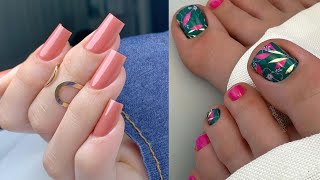belle idée modèles vernis à ongles 2023top new nail art designs compilation nail artunhauñas