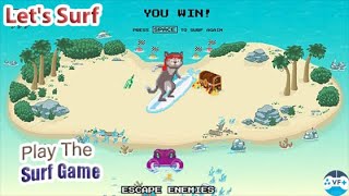 Let's Surf - The new Surf Game in Microsoft Edge | Gameplay walkthrough