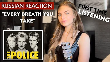 RUSSIAN REACTS to THE POLICE “Every Breath you Take”