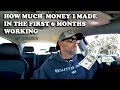 HOW MUCH MONEY I MADE IN THE FIRST 6 MONTHS WORKING AMAZON FLEX.