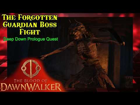 The Blood of Dawnwalker — Forgotten Guardian boss fight, 'Deep Down' quest (Gaming with Zero)