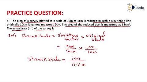 5th Numerical Previous Year Gate Questions of GE - GATE Geomatics Engineering