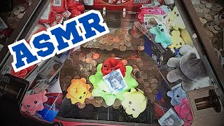ASMR | Amusement Arcade 2p Coin Pushers | Satisfying Prizes & Drops| Relaxing | Sleep | Calm screenshot 5