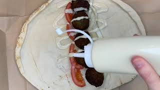 How to make a falafel wrap - A Pinch Of Adventure