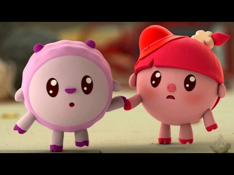 Малышарики - Обучающий мультик для малышей - Все серии подряд - про Барашика и Нюшеньку ❤❤❤