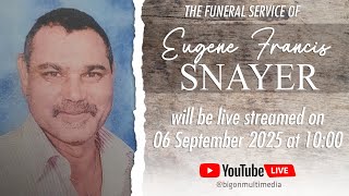 The Funeral Service For Eugene Francis Snayer
