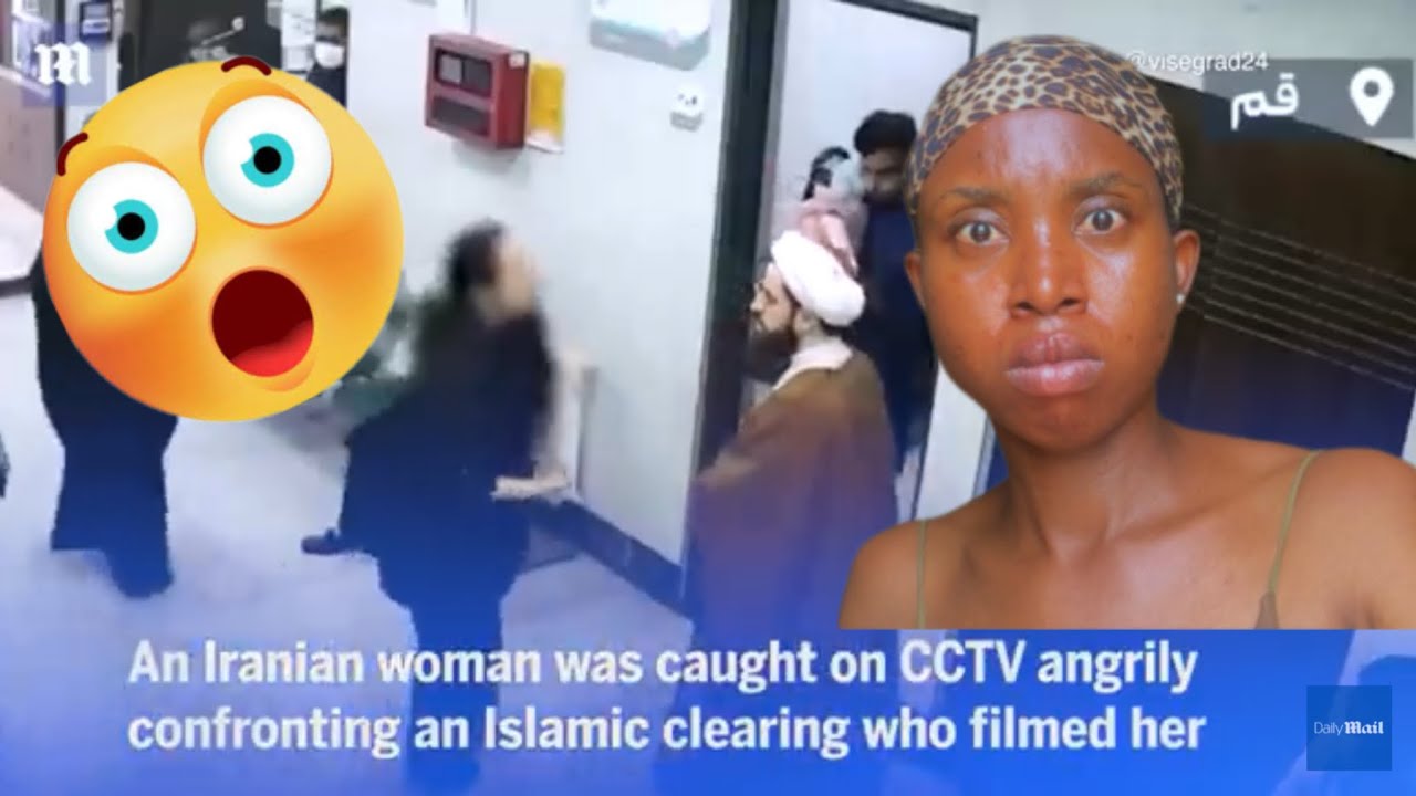 *SHOCKING* 😳 An Iranian woman was caught on CCTV doing this - YouTube
