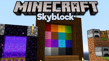 Custom Skyblock Advancements! ▫ Minecraft 1.15 Skyblock (Tutorial Let