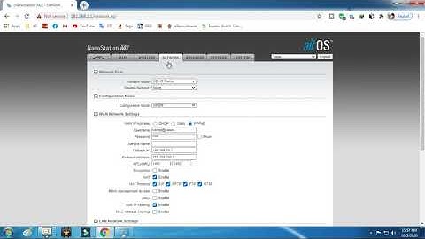 Nanostation M2 access point setup | PPPoE Router mood | ubiquiti m2 setup step by step | hrhasan2014
