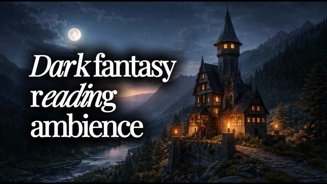 Dark fantasy reading ambiance