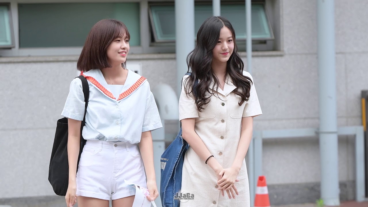 [4K] 180805 스타쉽 안유진, 장원영 직캠 (Focus) -'출근길' (Fancam) By.JJaGa !프로듀스48(PRODUCE48) 3차경연 출근길 @인천삼산체육관