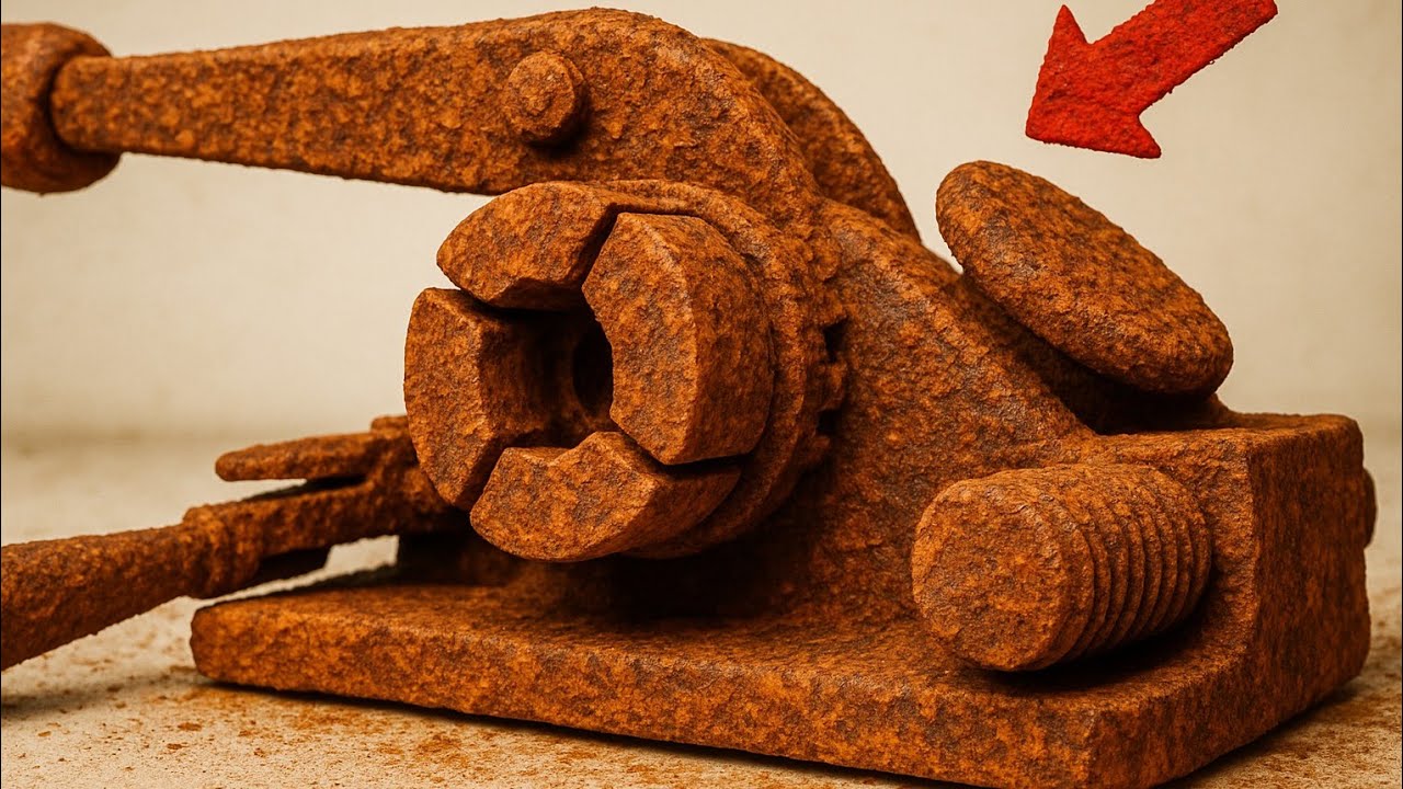 Restoring a 100-Year-Old Rusty Mystery Tool – Any Guesses?