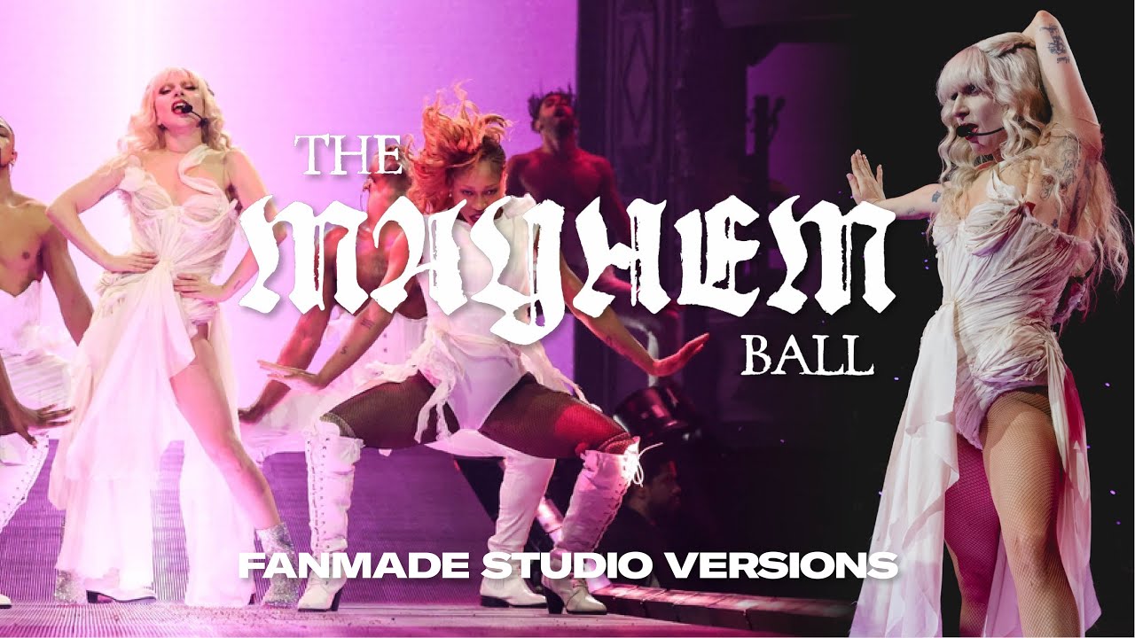 Lady Gaga - LoveGame (Mayhem Ball Tour - Studio Version)