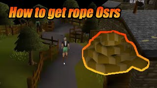 How to Get Rope Osrs