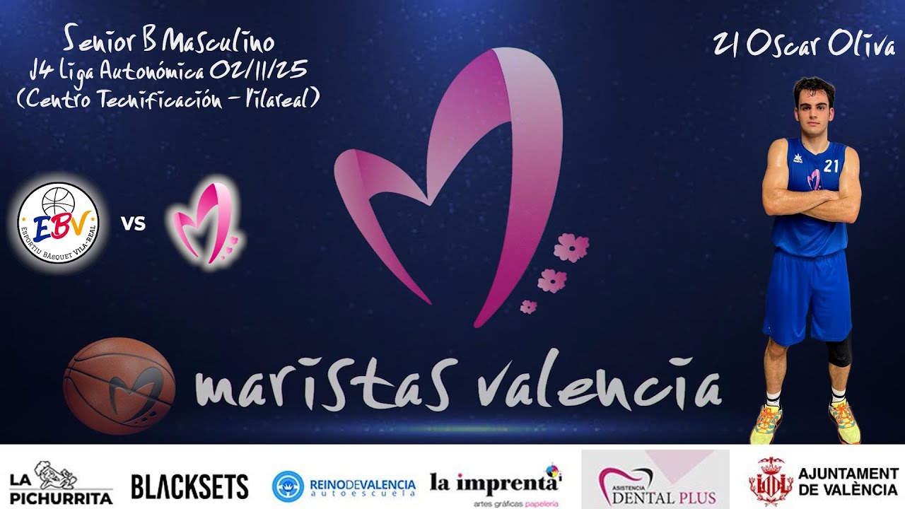 Videocrónica Eb Vilareal - Senior B Masculino Cb Maristas Vlc (LIGA AUTONÓMICA J4 25-26)