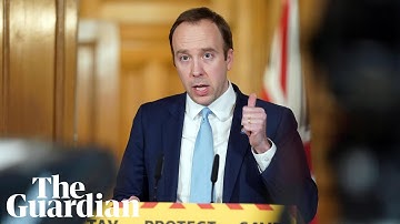 Coronavirus: Matt Hancock sets goal of 100,000 tests per day by end of April