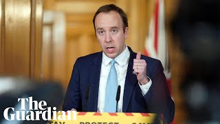 Coronavirus: Matt Hancock sets goal of 100,000 tests per day by end of April