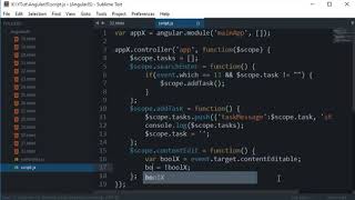 AngularJS Tutorial 32  Creating To Do App  Part 4