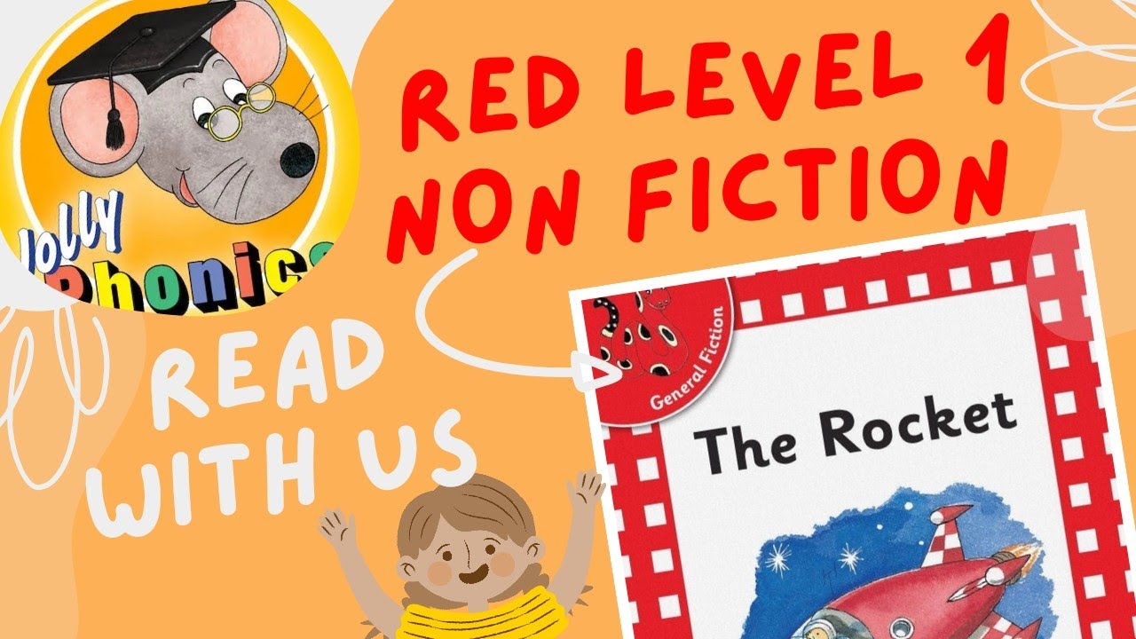 Jolly Phonics Red Level 1-General Fiction-The Rocket #earlyreaders
