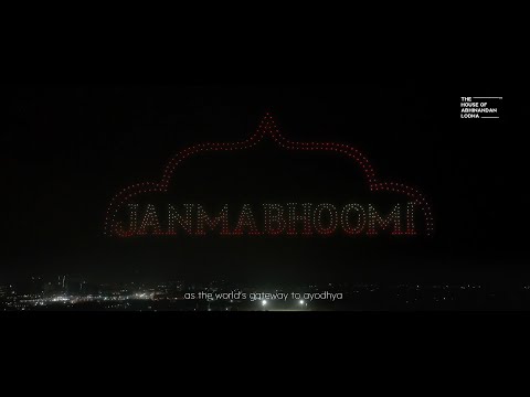 Ayodhya Goes Global at Delhi Ft. Drone Show by @botlabdynamics
