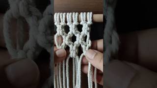 Macramepattern #macramedesign #macrame #beginners #knot #macramepattern #tutorial #pattern #shorts