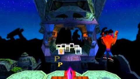 Crash Bandicoot 2: Cortex Strikes Back Walkthrough: Part 24 - Road to Ruin [Crystal]