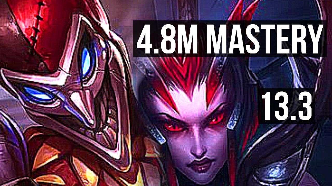 SHACO vs ELISE (JNG) | 4.8M mastery, 7/0/3, 2700+ games, Godlike | KR Master | 13.3