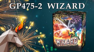 GP475/2 WIZARD (1 х 15) пиротехника оптом ОГОНЁК