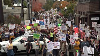 Thousands rally in Bend and across Central Oregon for ‘No Kings 2.0’ Protest
