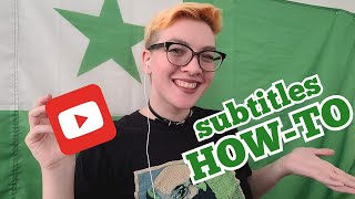 How to Make a Subtitles File using YouTube Studio