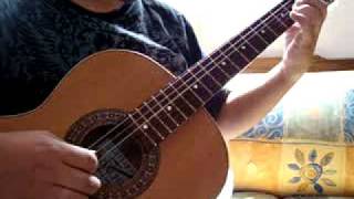 Video thumbnail of "Coincidir (Cover) solo guitarra"