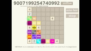 2TQiicUSpOtilQDeQr in 2048 game? (part 20) - YouTube