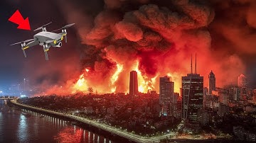 6 STEALTH DRONES Strike Kremlin Dome in 124 Seconds