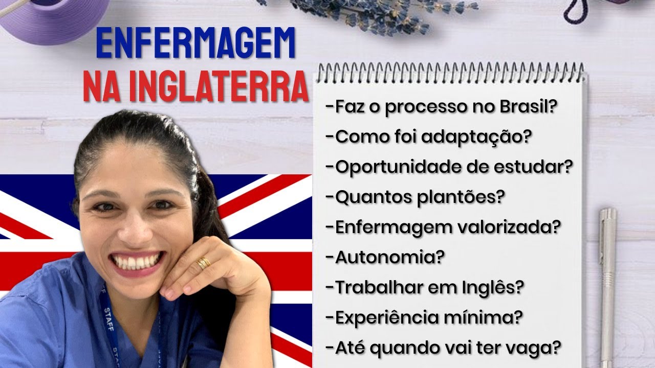 Respondendo perguntas sobre Enfermagem na Inglaterra