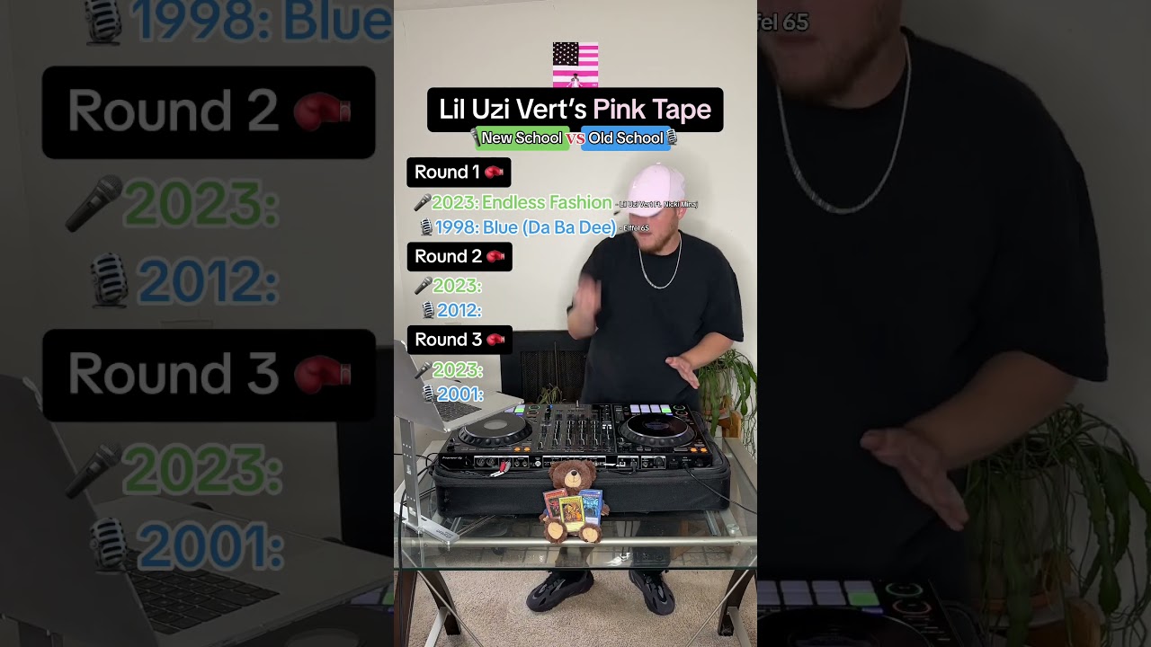 New School Vs Old School (Lil Uzi Vert Pink Tape)