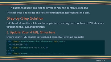 Creating a Toggle Button with JavaScript to Hide and Unhide Content