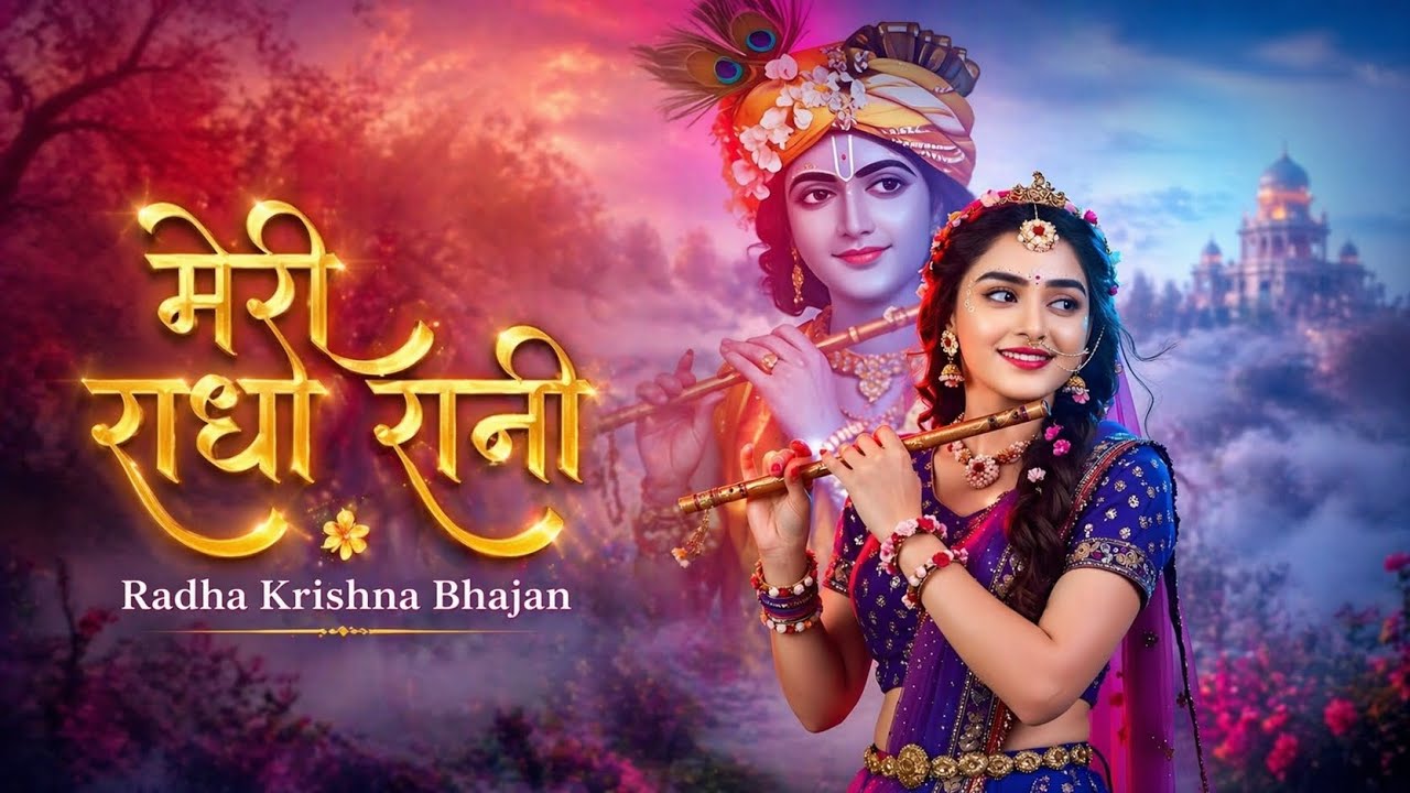 Radha Rani Song Video मेरी राधा रानी | রাধা | Radha Krishna Bhajan|Beautiful Radha Rani Song ...