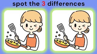 find the 3 difference |No342
