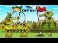 The civil war  cartoons about tanks