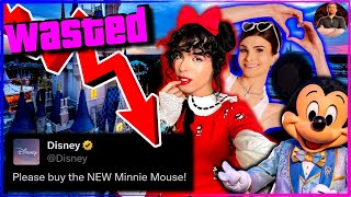 Disney Does a Bud Light! Minnie Mouse is a GUY Selling Makeup? Disney+ DISASTER & HUGE LOSSES!